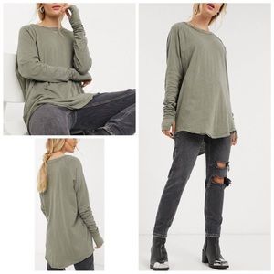 NWOT Free People We The Free Arden Tee